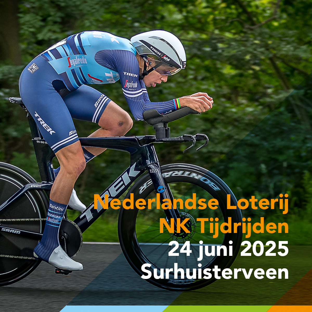 Nederlandse Loterij NK Tijdrijden in Surhuisterveen!